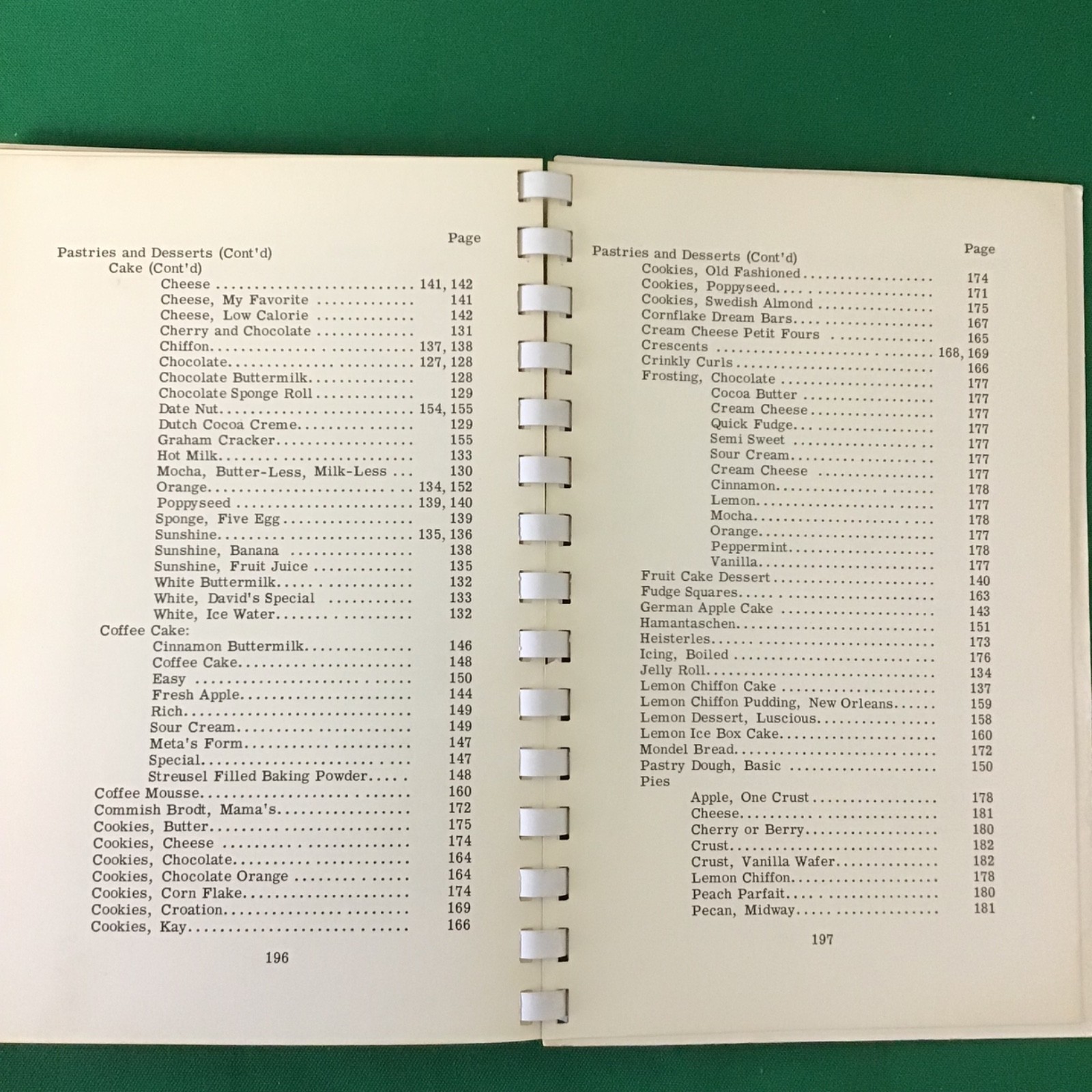Chicago Illinois Anshe Emet Synagogue 1990s community Jewish Cookbook SEE INDEX