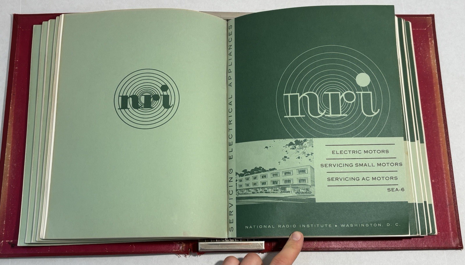 1965 National Radio Institute Servicing Electrical Appliances Lot Of 11 Books