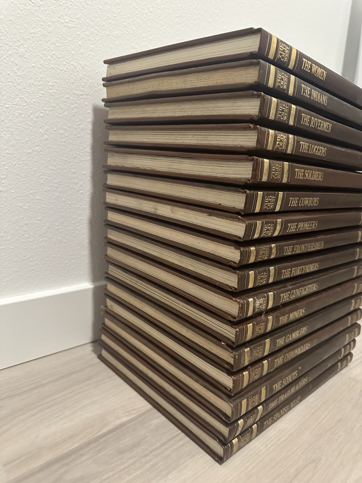Time Life Series The Old West Leatherette Hardcover Wild History Lot of 16 1970s