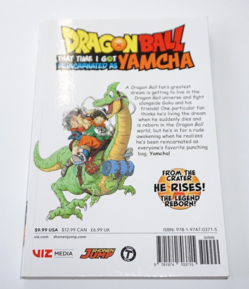 Dragon Ball That Time I Got Reincarnated as Yamcha Akira Toriyama English Manga