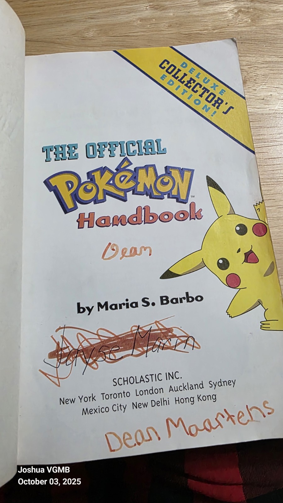 Official Pokemon Handbook by Maria S. Barbo (1999, Trade Paperback) (No Poster)