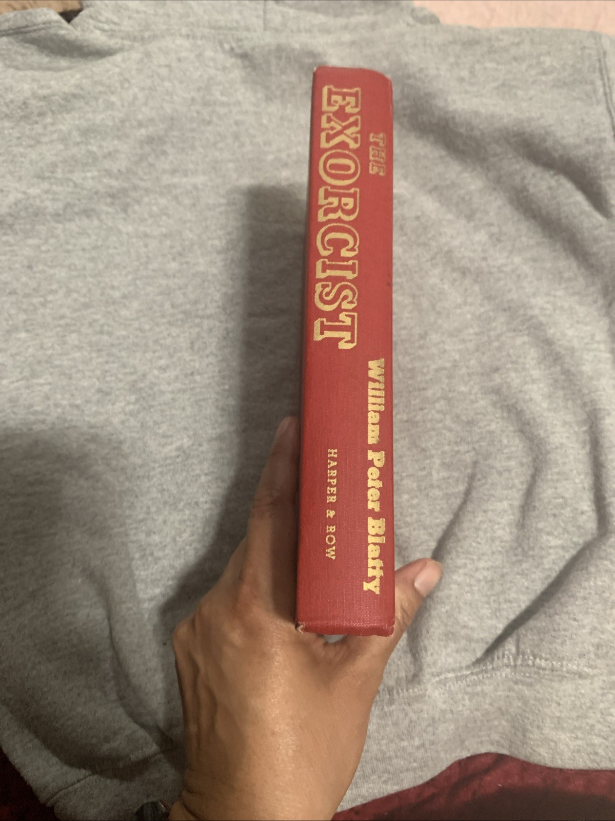 The Exorcist William Peter Blatty 1971 Hardcover Dust Jacket Book Club Edition