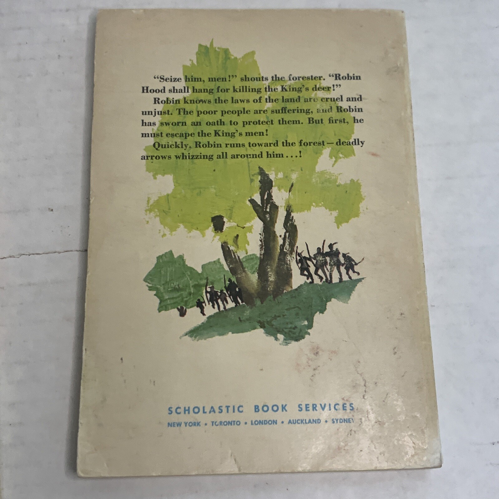 Lot of 2 Vintage 1960s Scholastic Book Services Paperbacks Dolittle/ Robin Hood
