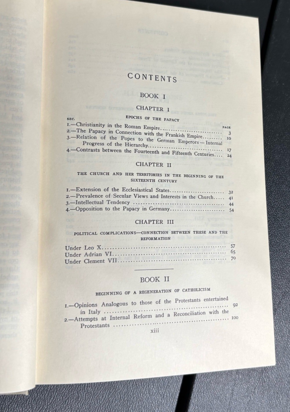 History of the Popes Vol 1 — Leopold von Ranke — 1966 Vintage HC w/ DJ