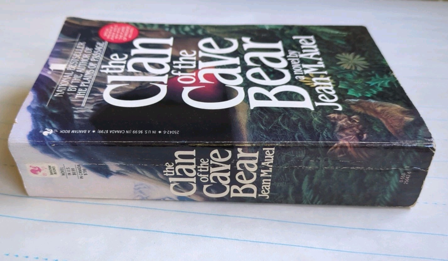 ean M Auel Earth’s Children 4 Book Lot Clan of the Cave Bear Vintage Paperbacks