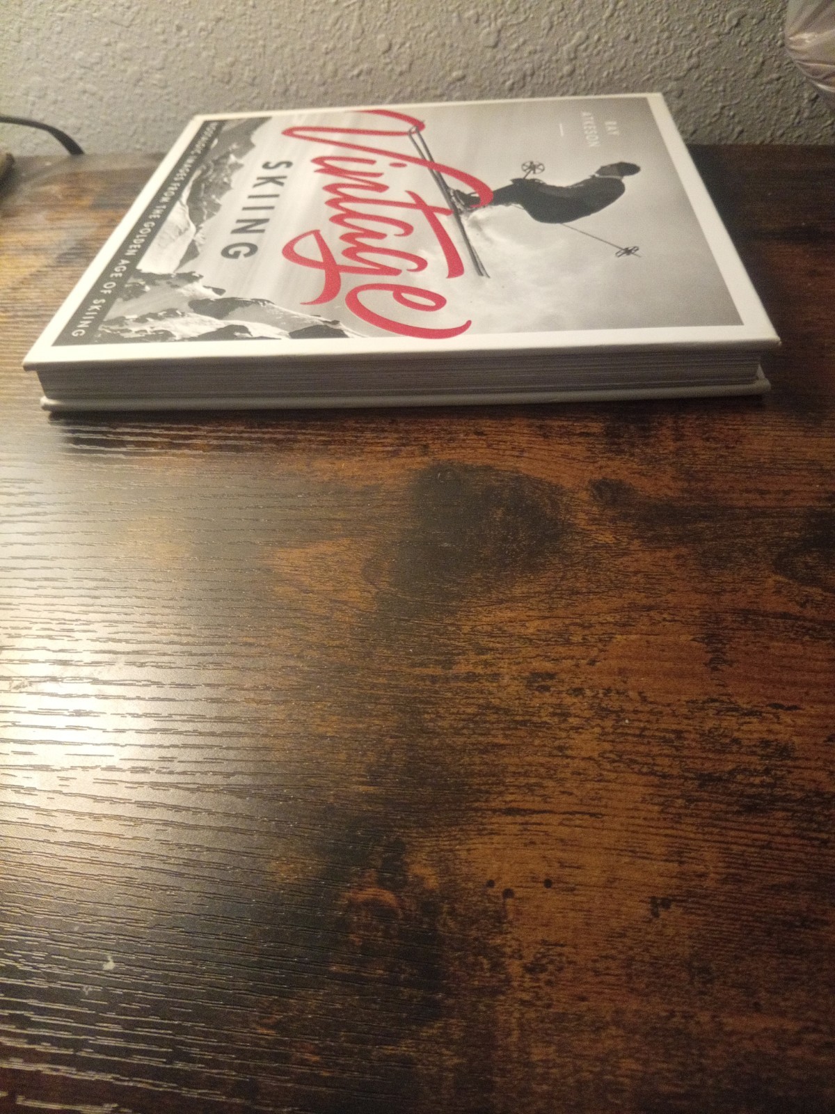 Vintage Skiing Book By Ray Atkeson, 1st Ed