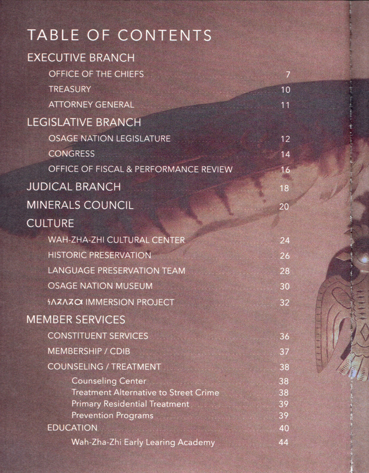 OSAGE NATION RESOURCE DIRECTORY 2016-2017 88 Pages Native American Phone Book
