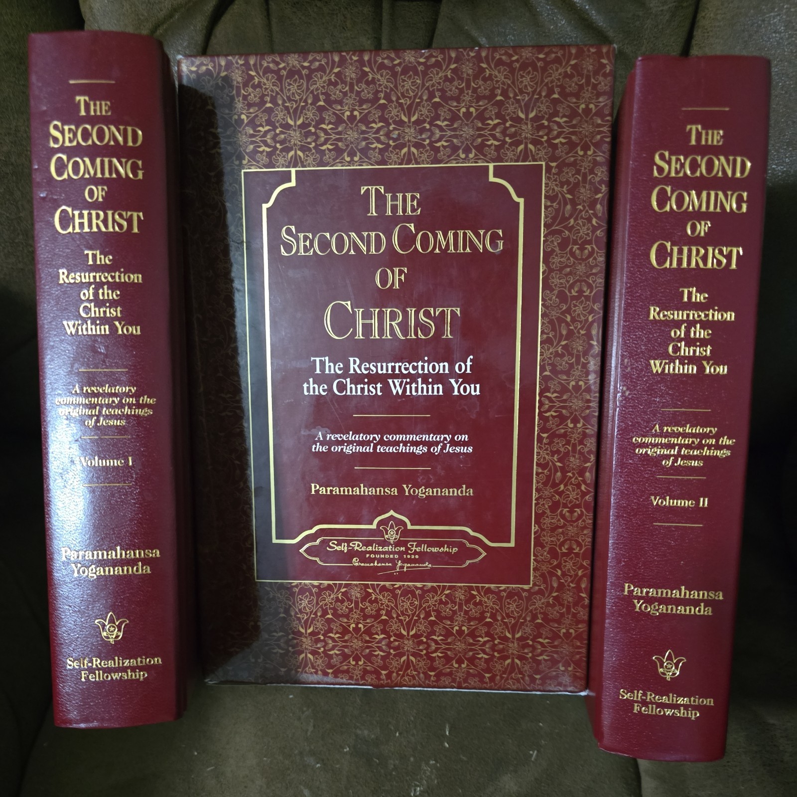 The Second Coming Of Christ Volume I & II Yogananda Paramahansa Boxed Set
