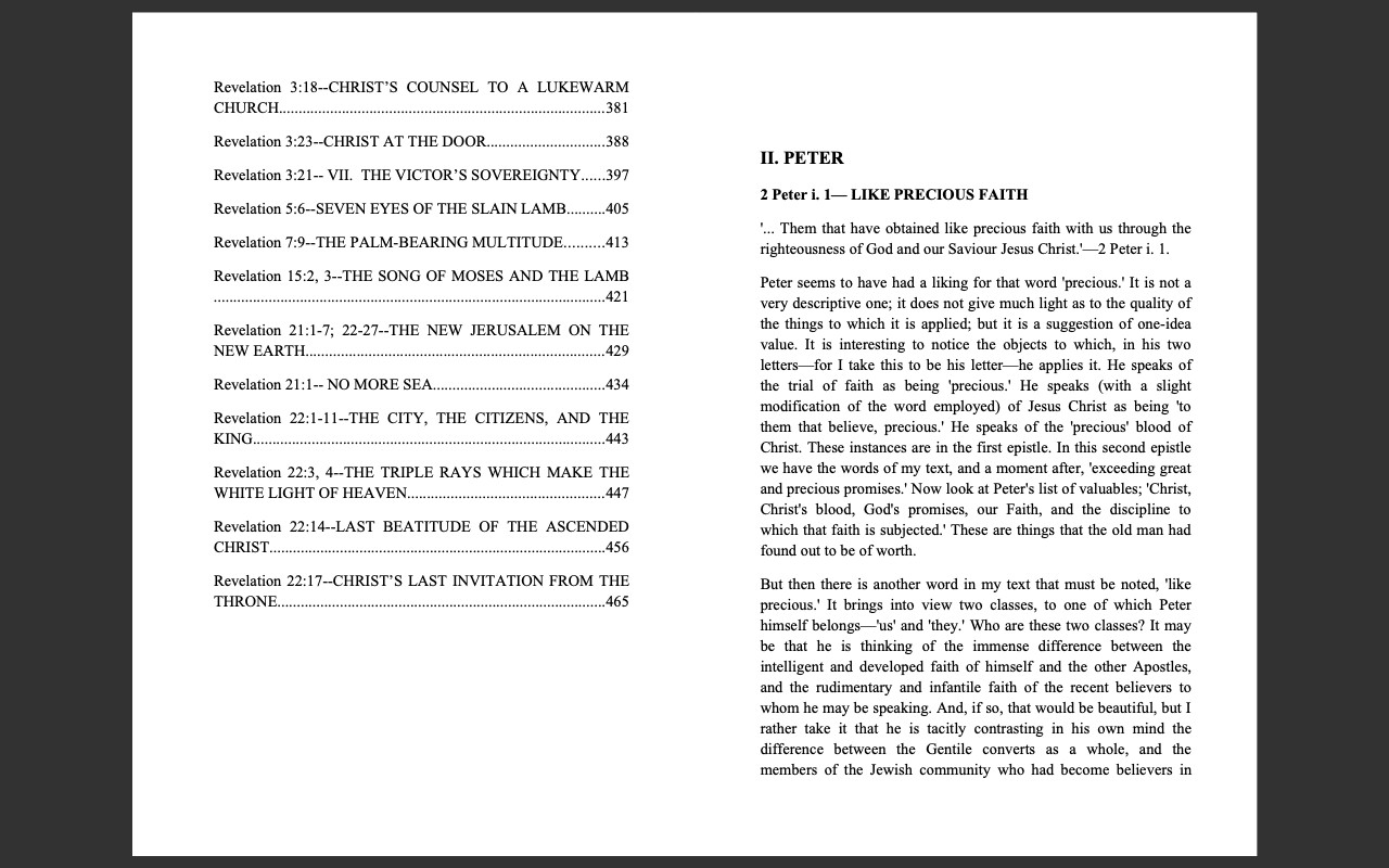 Expositions of Holy Scripture by Alexander Maclaren, (E-Book CD) ALL 17 Volumes