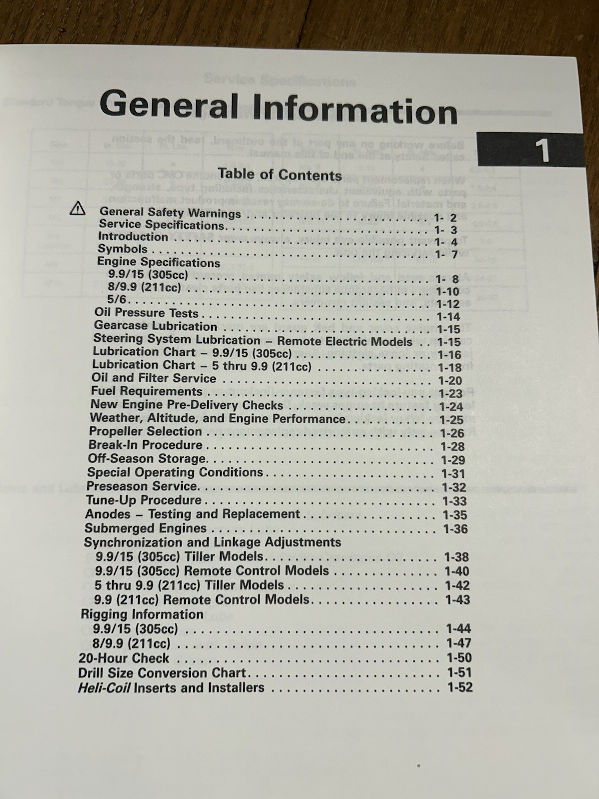 1998 OMC Johnson Evinrude 520203 outboard 5 -15 four stroke boat manual UNUSED