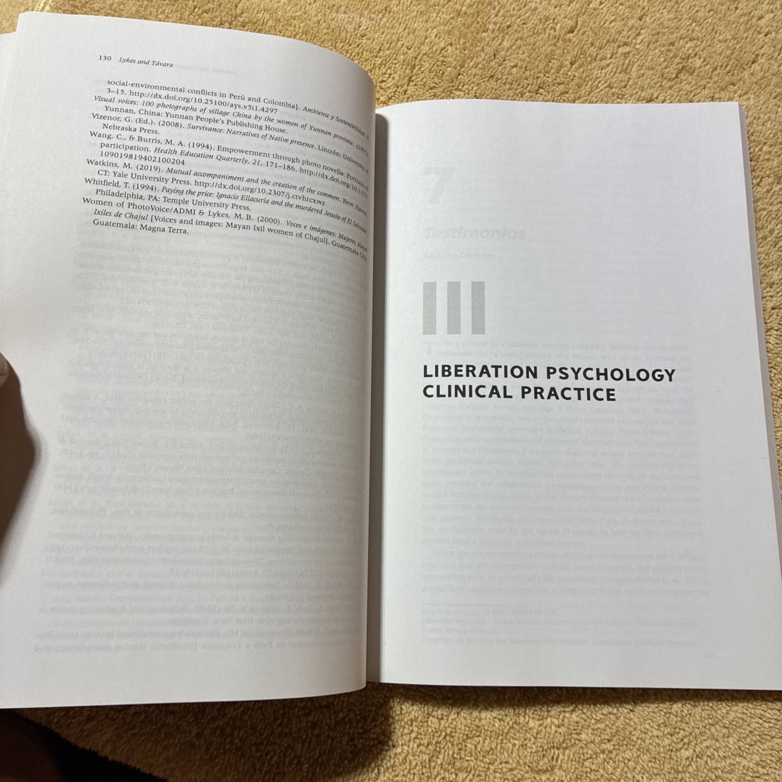 Liberation Psychology: Theory, Method, Practice, and Social Justice (Cultura…