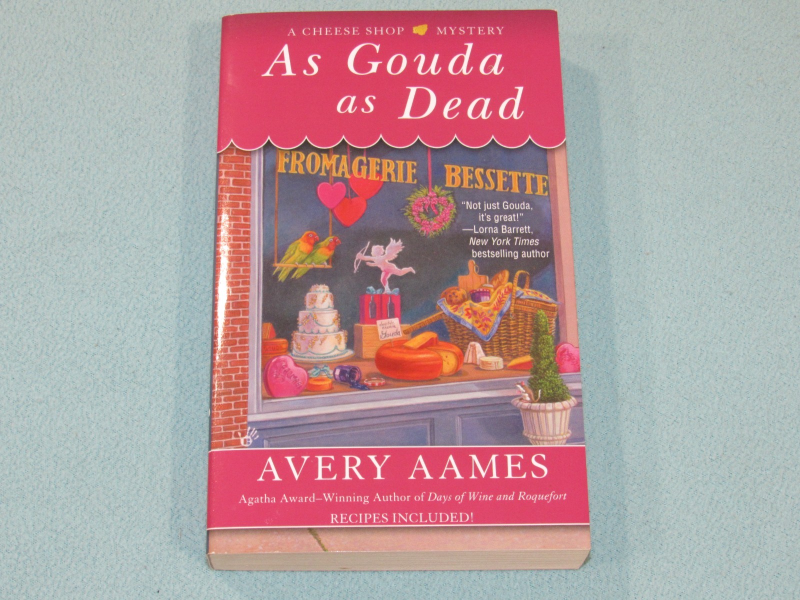 7 Book Lot: CHEESE SHOP MYSTERY Complete COLLECTION (1-7) Set by AVERY AAMES