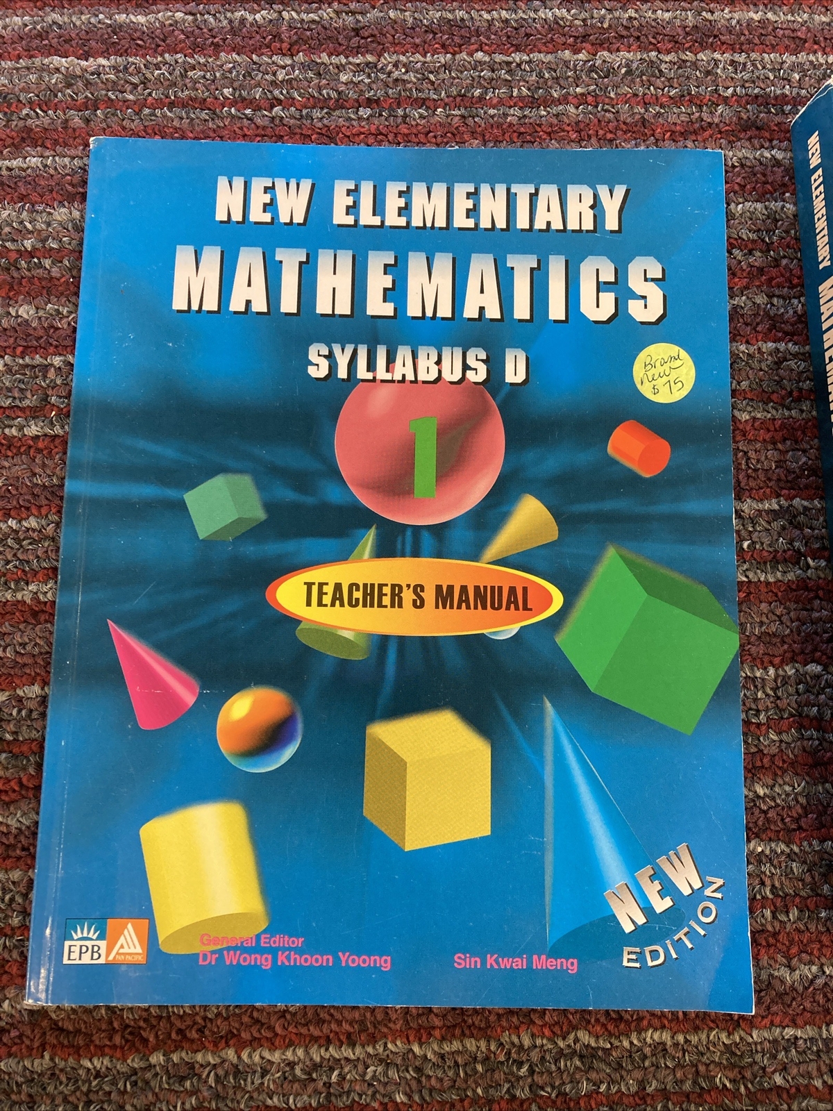 New Elementary Mathematics: Syllabus D, Book 1 – Teacher’s Manual, Qk,Rev.text