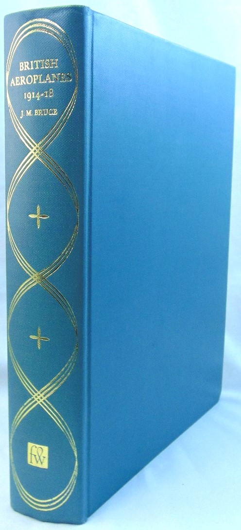 BRITISH AEROPLANES 1914-18, Bruce, Funk & W 1969. WW1 Fighters Bombers Scouts