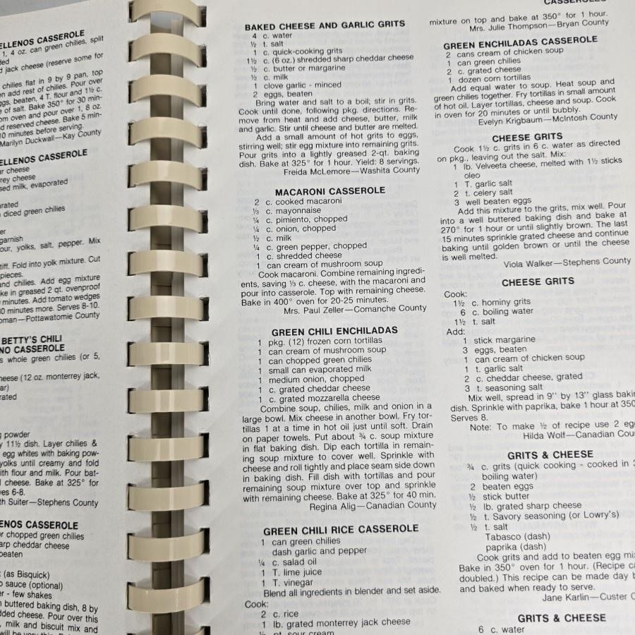 Oklahoma Extension Homemakers Golden Anniversary Cookbook 1935 To 1985 Recipes