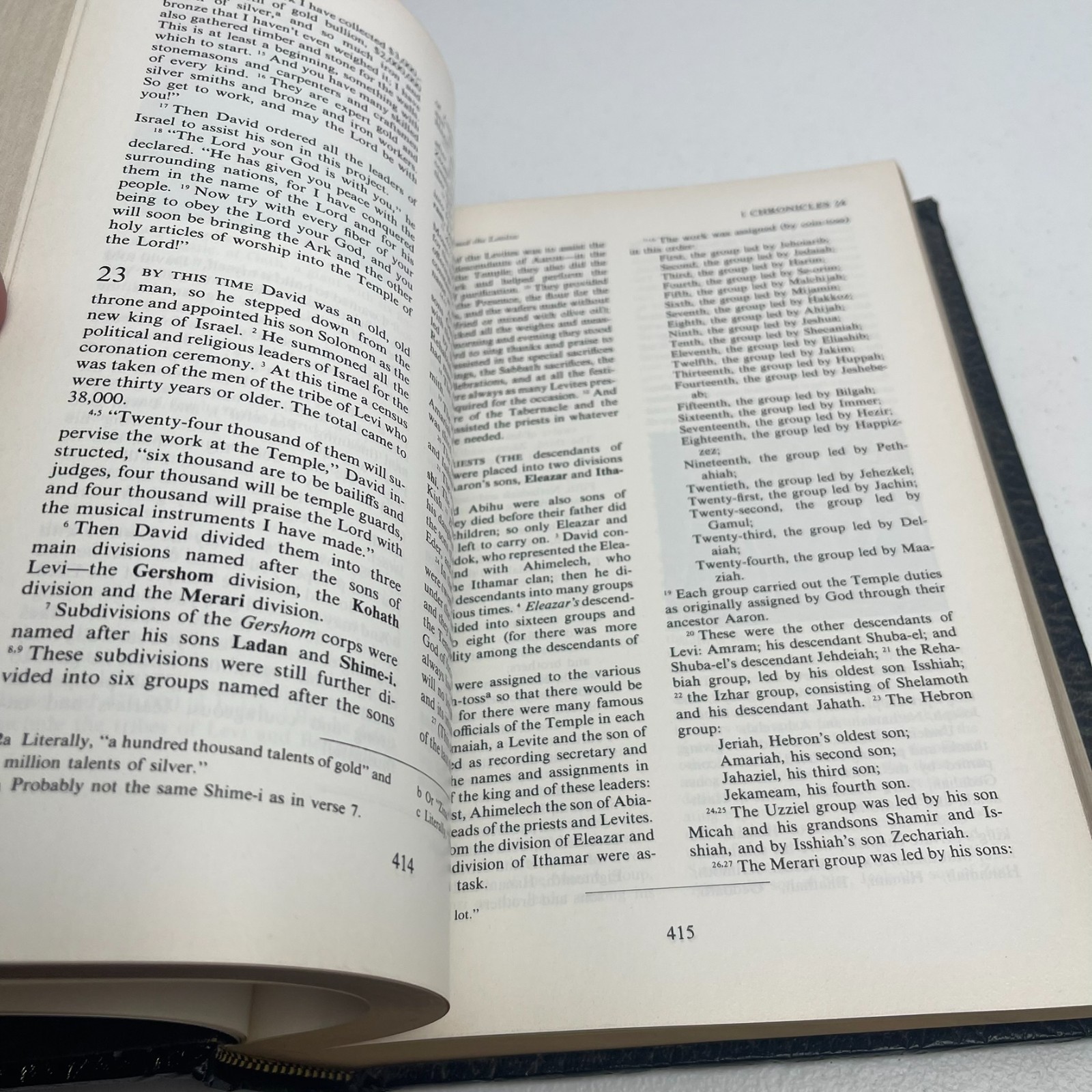 VTG – The Living Bible – Holman Illustrated Edition – 1973