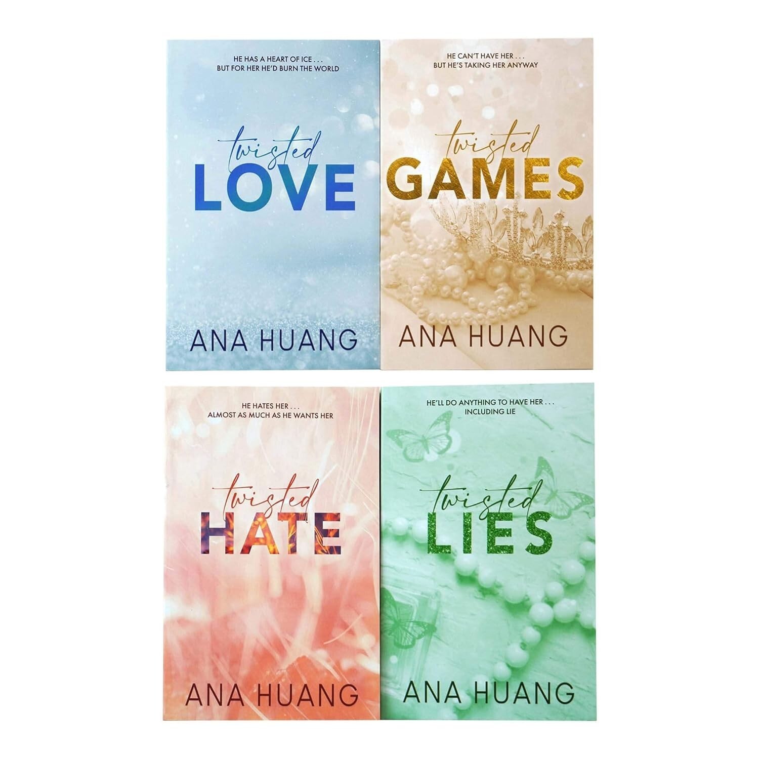 Twisted Series by Ana Huang [Twisted Love; Twisted Games; Twisted Hate and T…