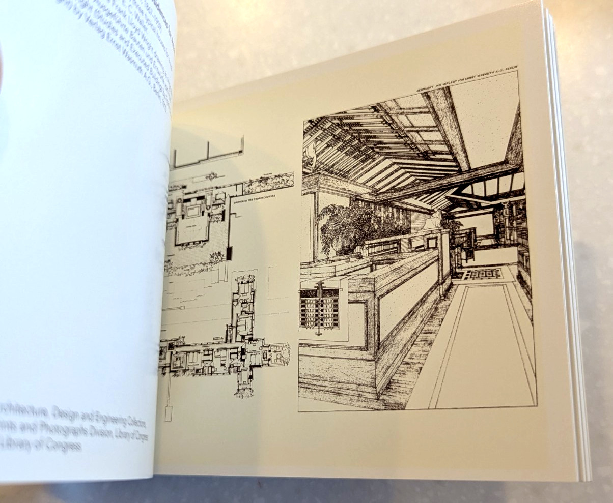 Frank Lloyd Wright: Residences for America Wasmuth Book of 30 Postcards 2006 NOS