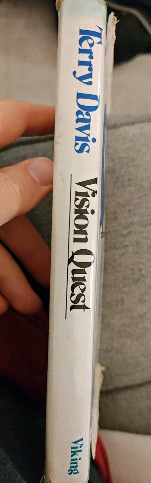 Vision Quest (1979, HC) 1st Edition GIFT INSCRIPTION BY AUTHOR Read Description