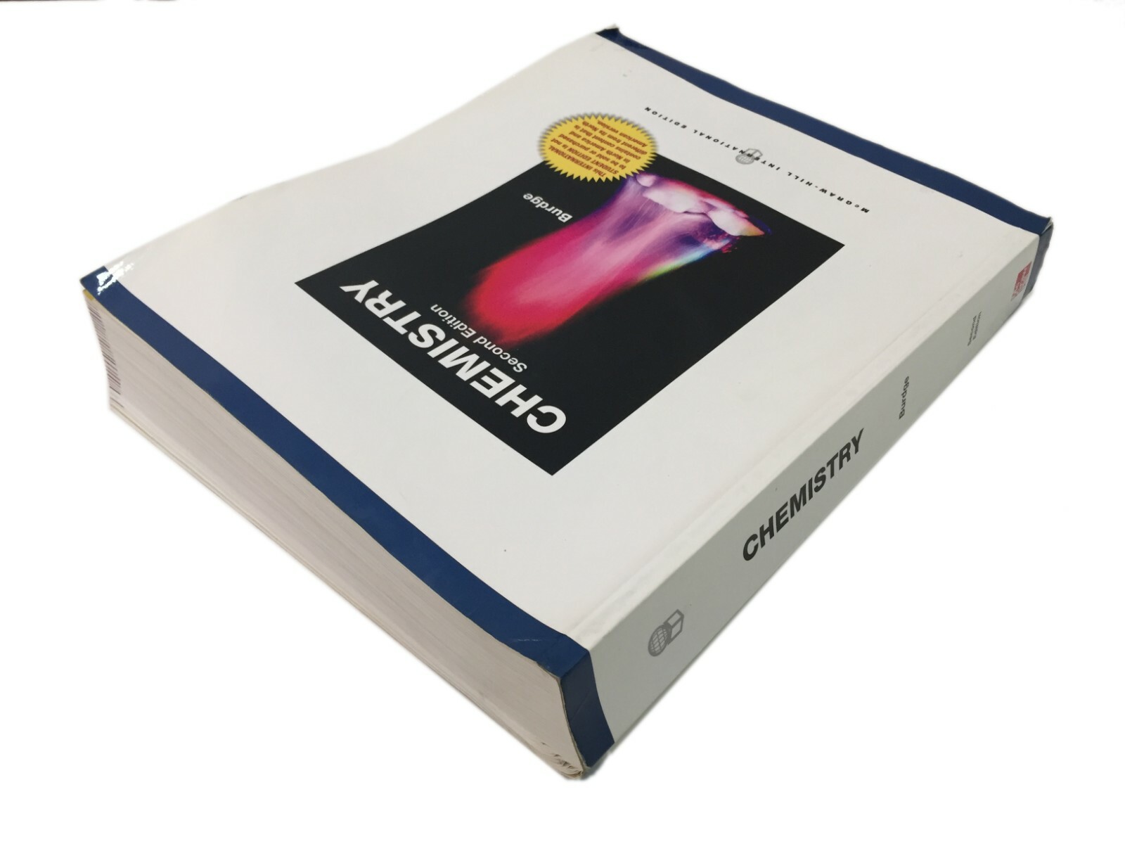 Chemistry Book by Julia R. Burdge Alchemy Science Physics Revised Organic HC Zn