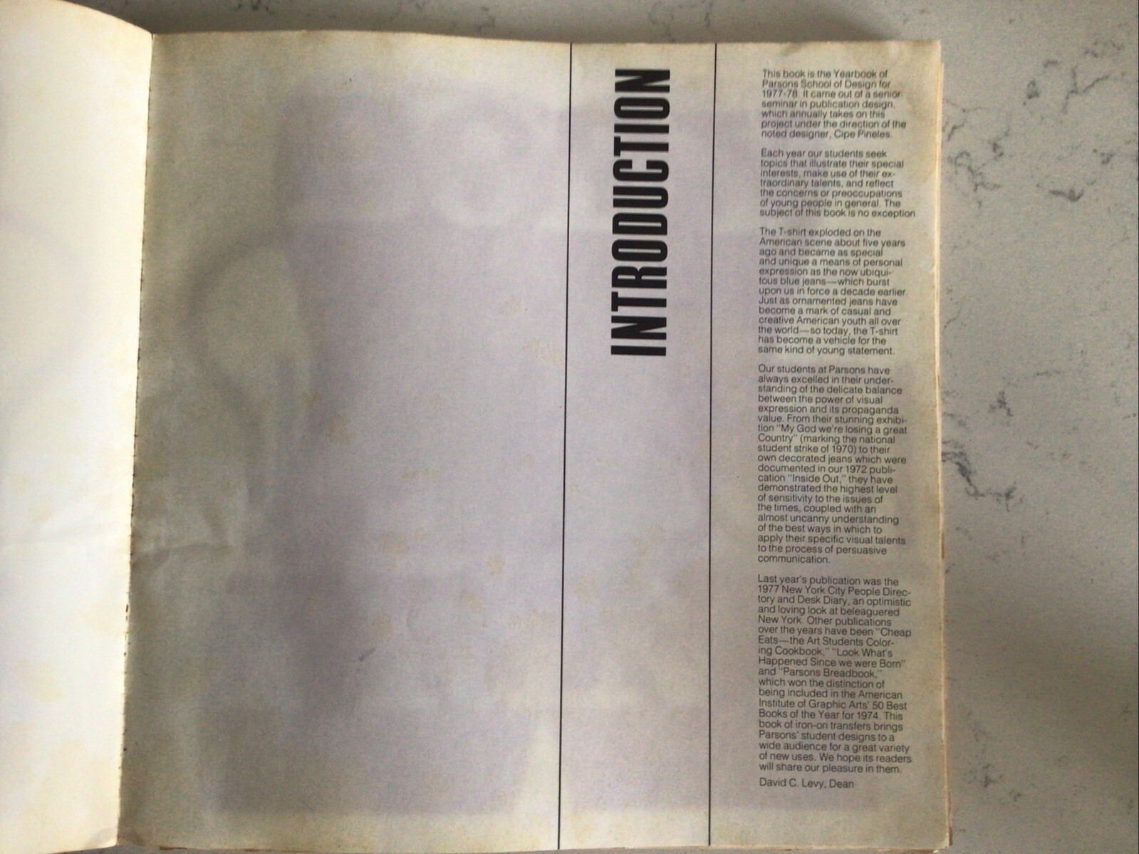 Parsons School Of Design Iron-On-Art 1978 Book 46 T-Shirt Print Transfers READ