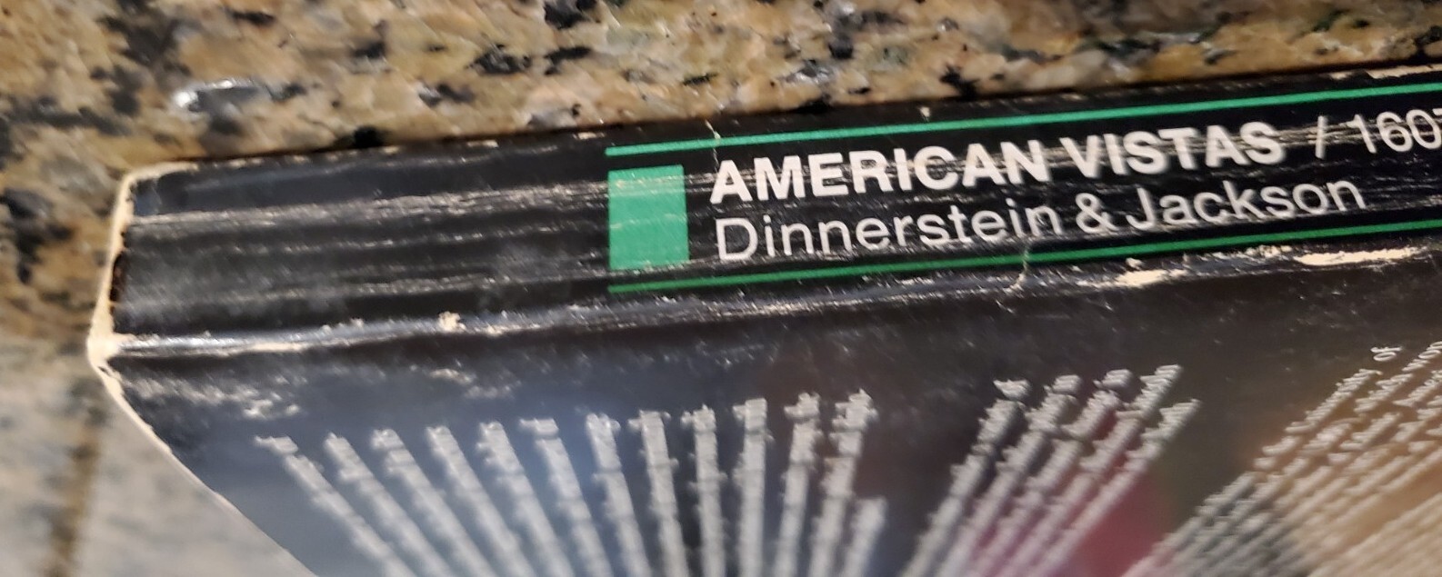 American Vistas 1607-1877 Third Edition Edited By Dinnerstein & Jackson 1979