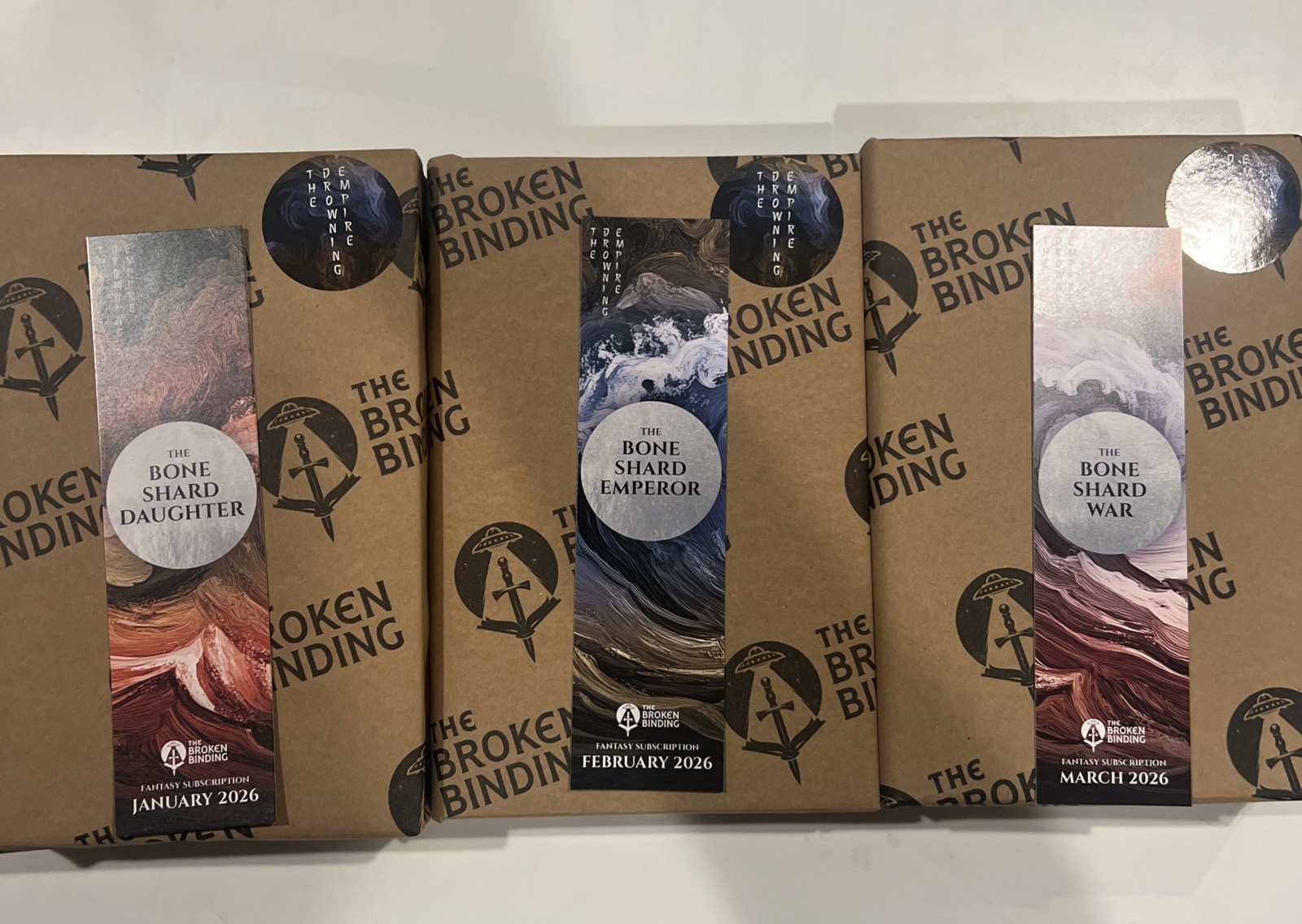 Broken Binding Tier 2 The Drowning Empire Trilogy Andrea Stewart. Unwrapped!