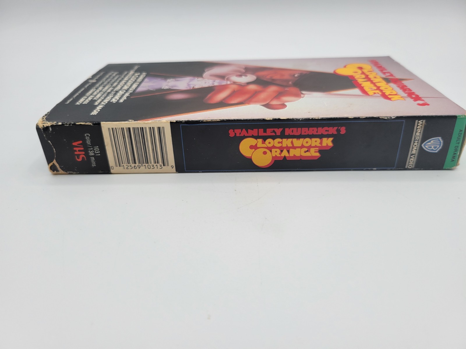 A Clockwork Orange VHS & Book Ballentine Paperback 1970s Stanley Kubrick’s
