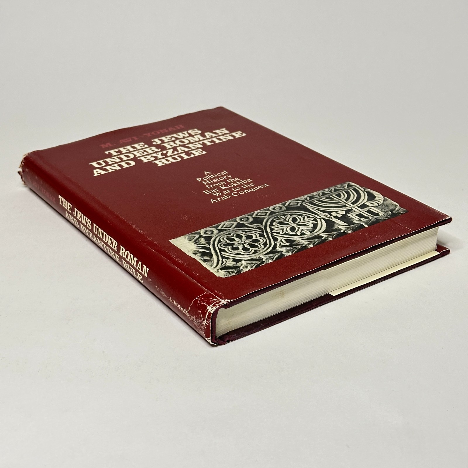 Palestine History „The Jews under Roman & Byzantine Rule“ Avi-Yonah (1984, HC)