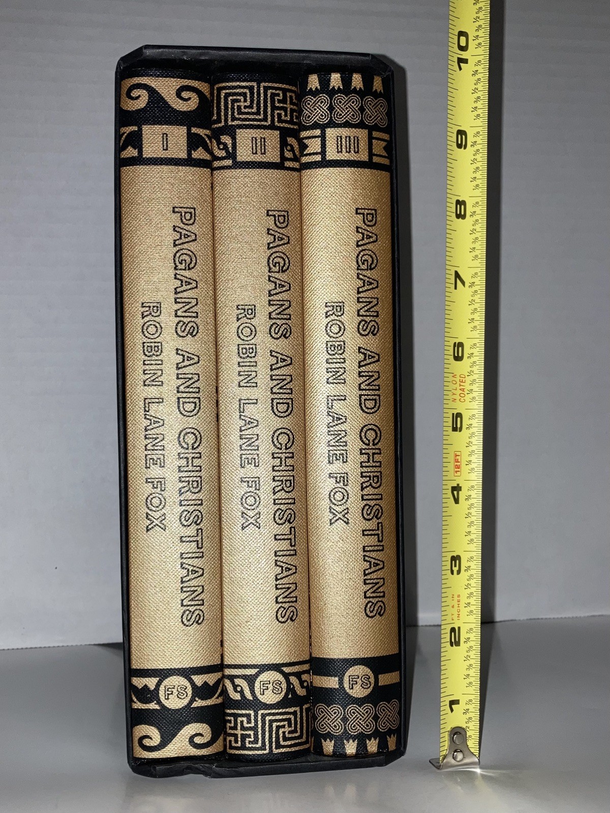 Robin Lane Fox – Pagans And Christians 3 Volume Set 2010 Folio Society Books