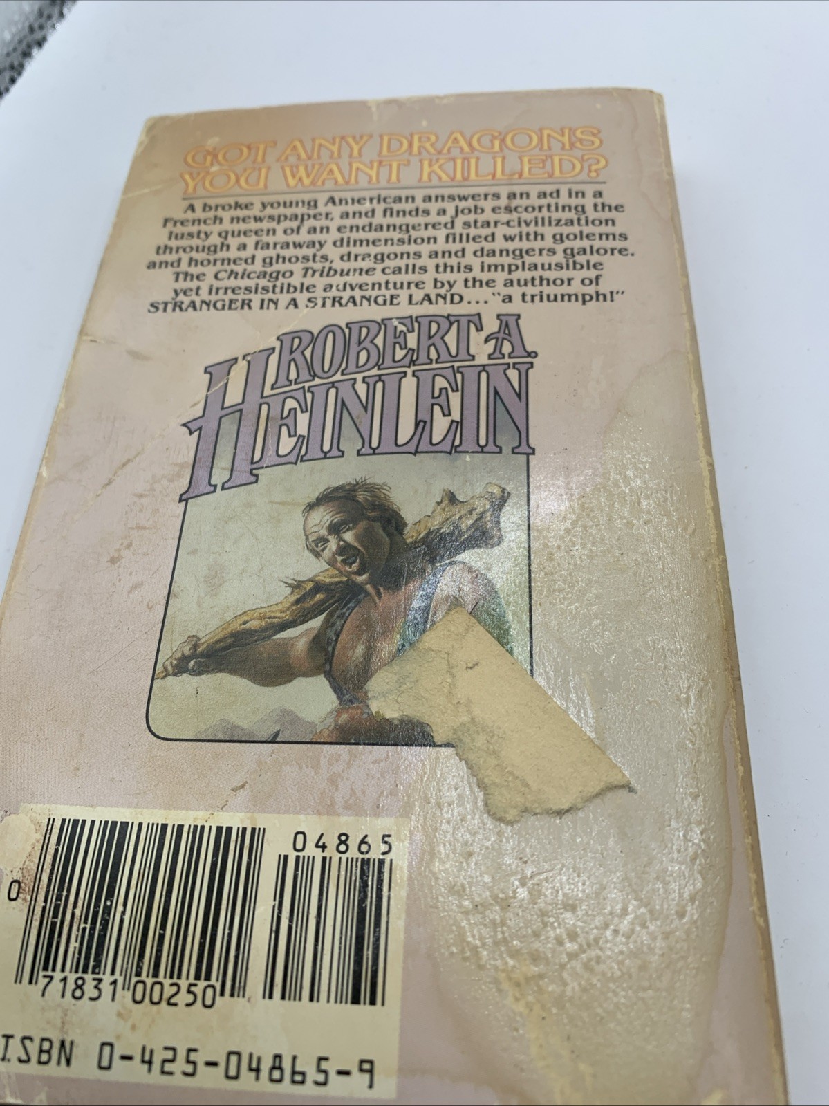 Robert Heinlein PB Lot 5 Vintage Sci Fi Signet Del Rey Ace Baen Books