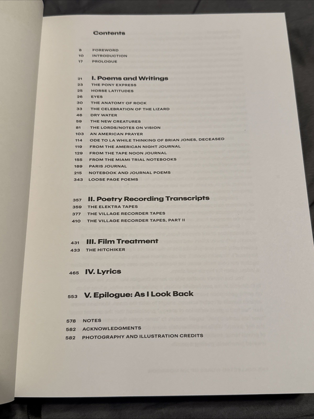 Collected Works of Jim Morrison : Poetry, Journals, Transcripts, and Lyrics…