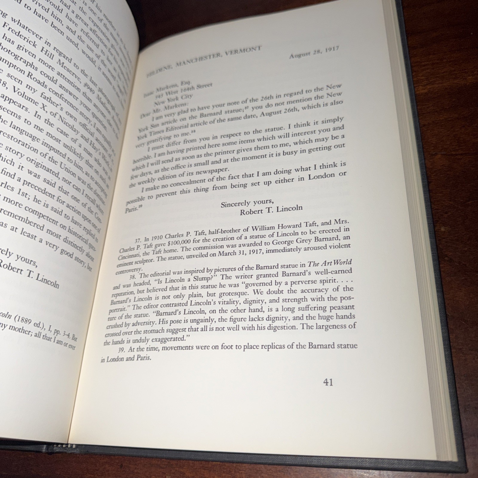 A Portrait of Abraham Lincoln in Letters by His Oldest Son Book 1968 Paul Angle