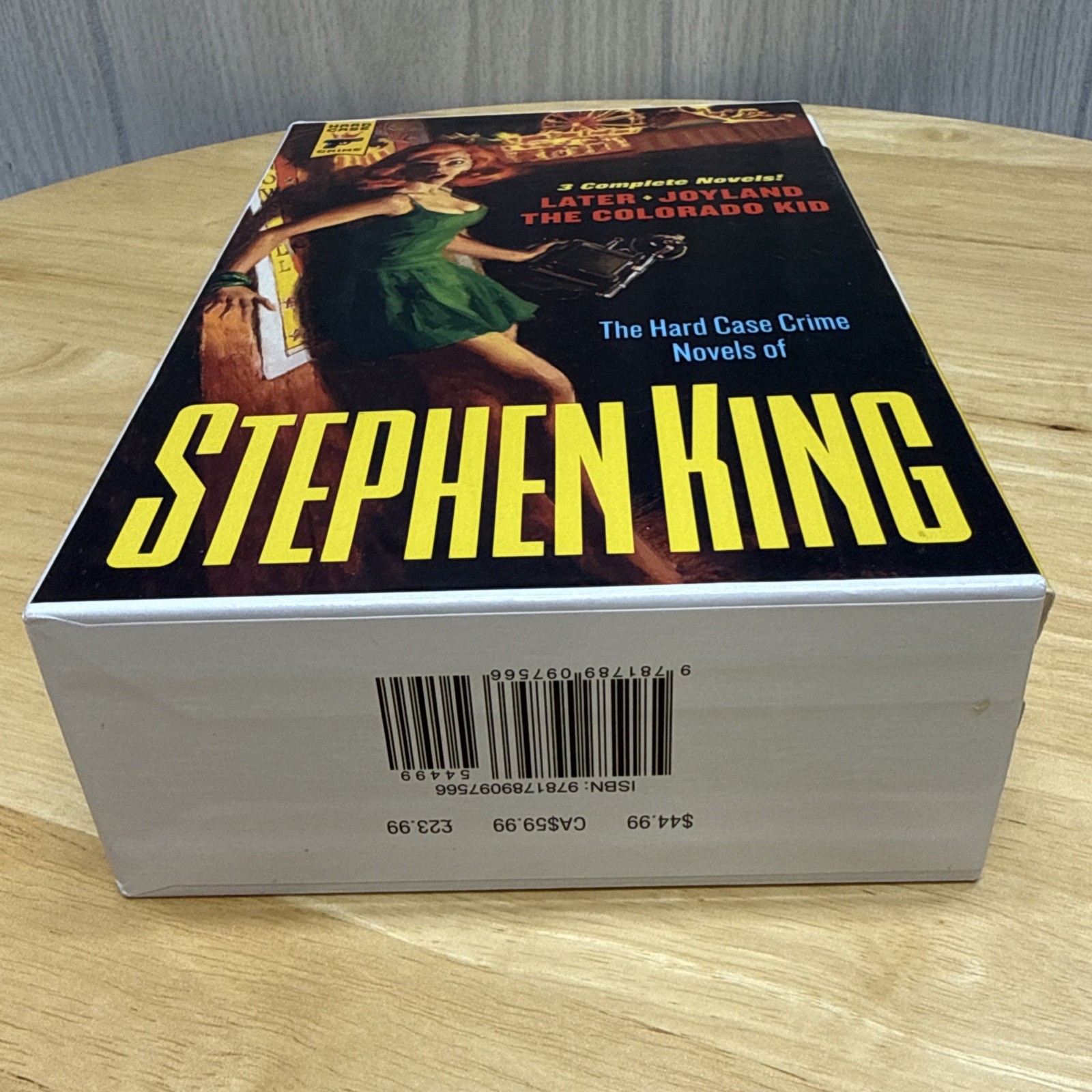Stephen King Hard Case Crime Novels Box Set of 3 (2021, Trade Paperback)