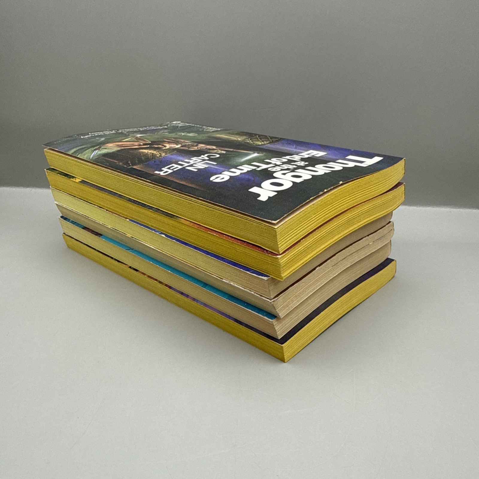 Lin Carter Thongor 1970’s Paperbacks Berkley And Warner Vintage Sci Fi – Lot 6