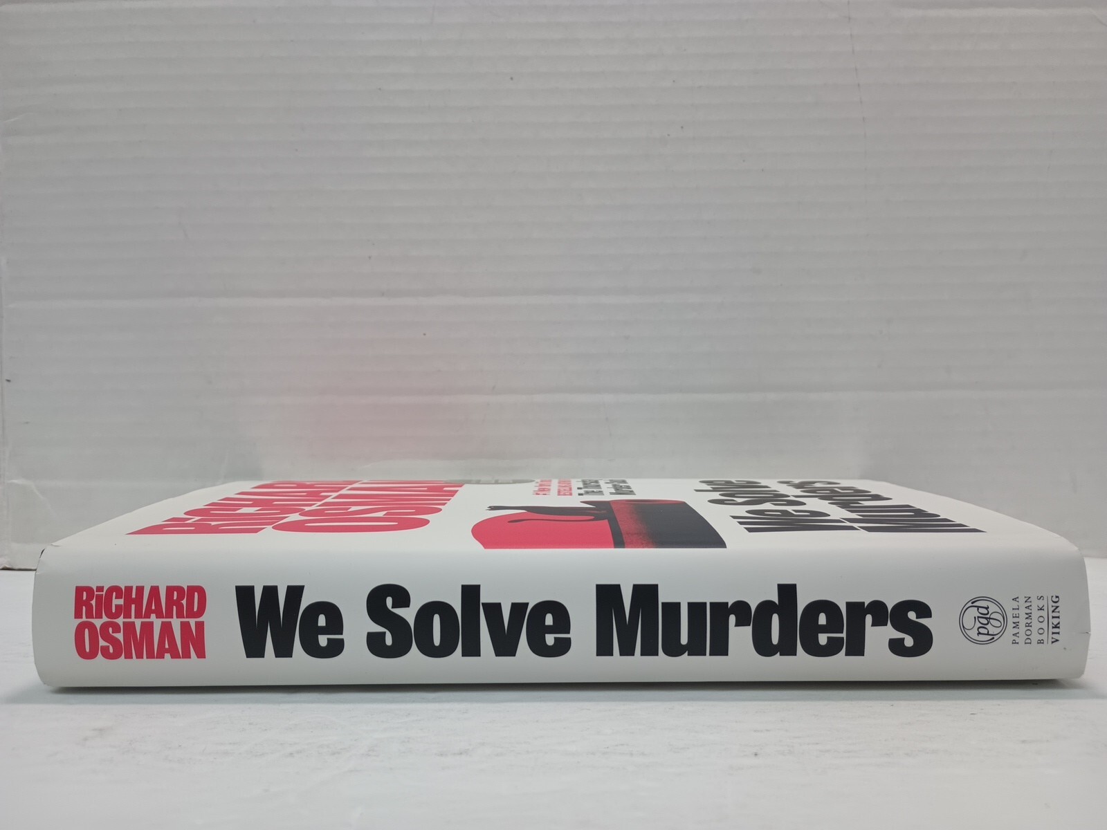 WE SOLVE MURDERS by Richard Osman (2024, HC/DJ 1st/1s) * SIGNED * FREE SHIPPING