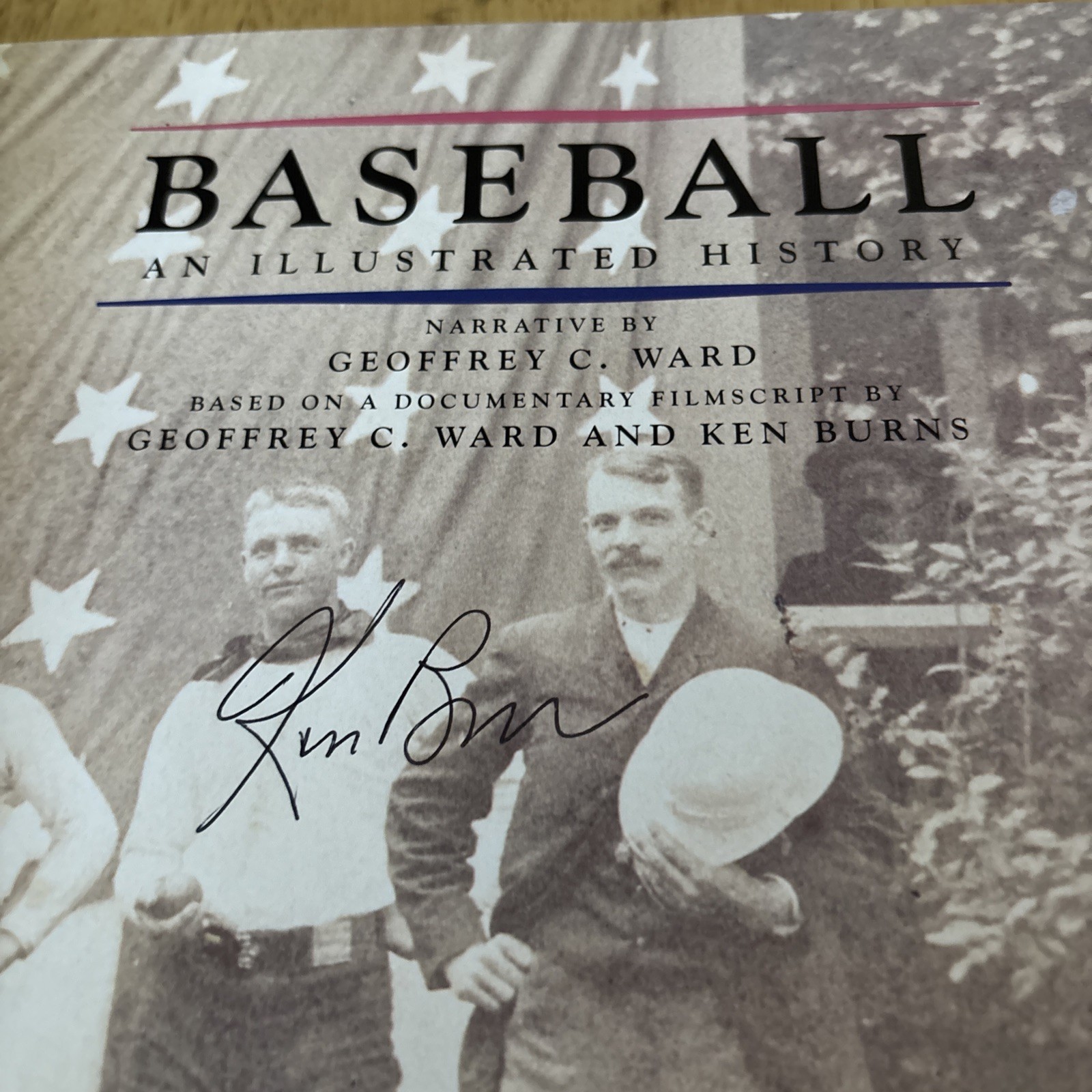 Baseball: An Illustrated History SIGNED by Ken Burns FIRST EDITION