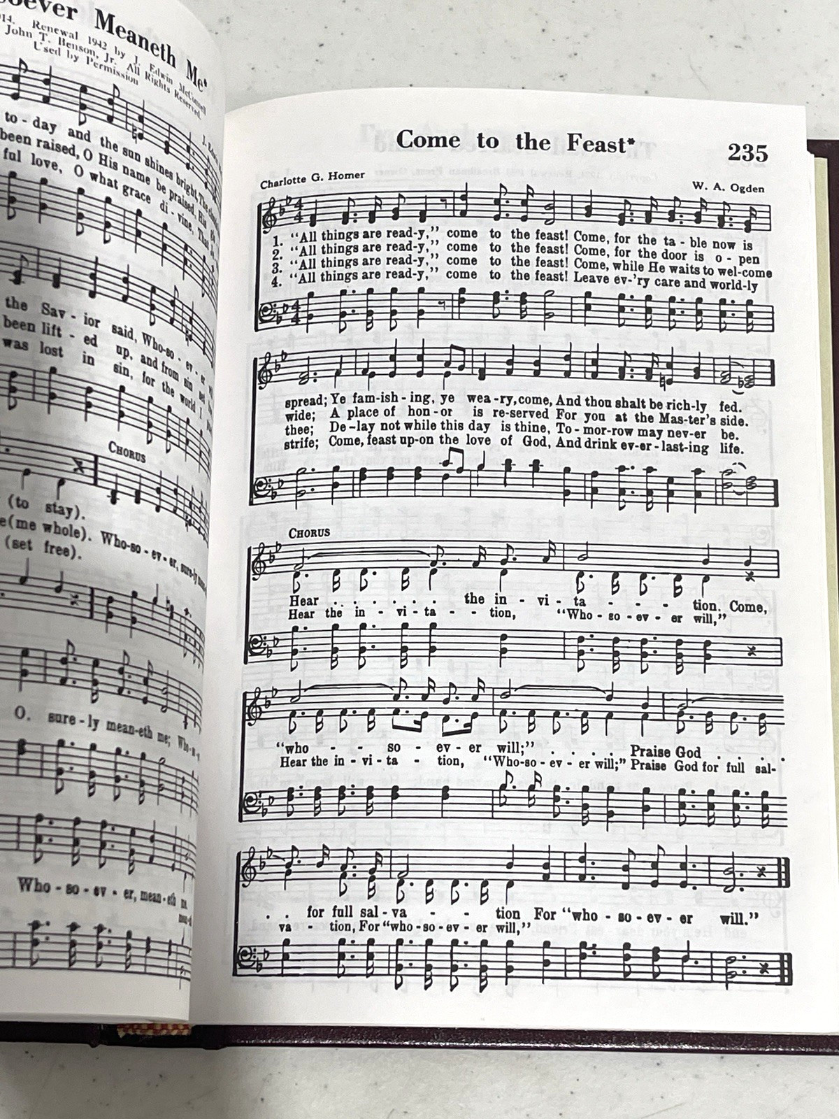 Lot of 15 Melodies of Praise Hymnals 1985 Gospel Publishing House Maroon Church