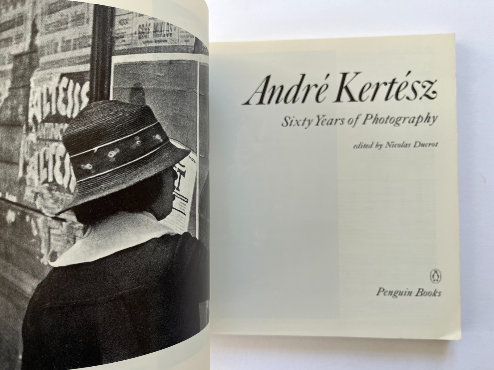 ANDRE KERTESZ ~ Sixty Years of Photography 1978 Paperback Edition
