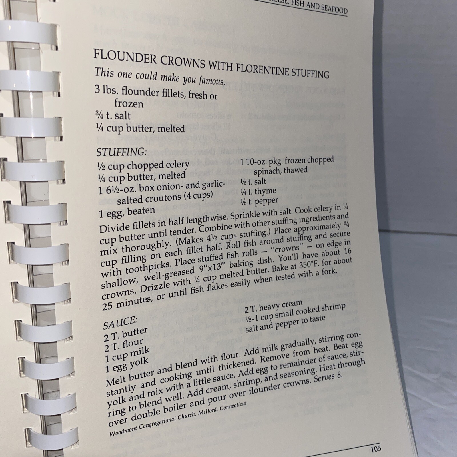 Yankee Church Supper Cookbook — 1988 / 375 RECIPES / 241 PAGES