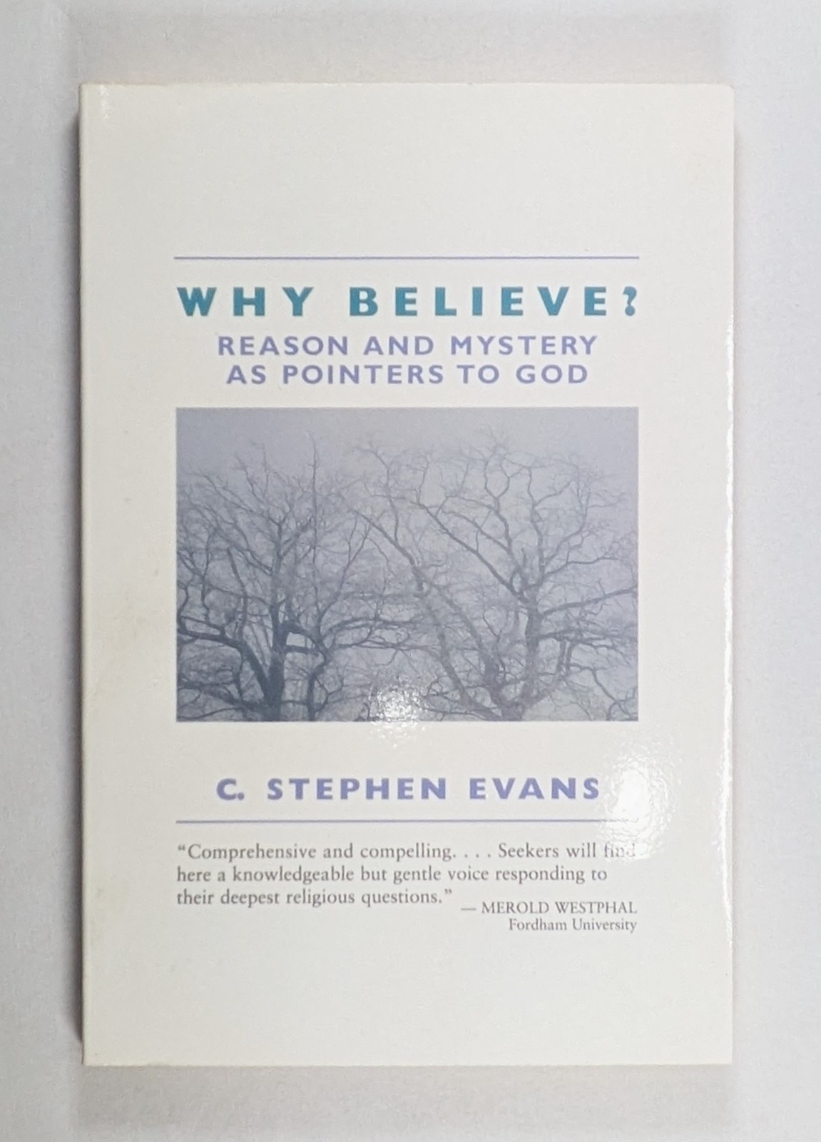 Why Believe?: Reason and Mystery as Pointers to God by C. Stephen Evans