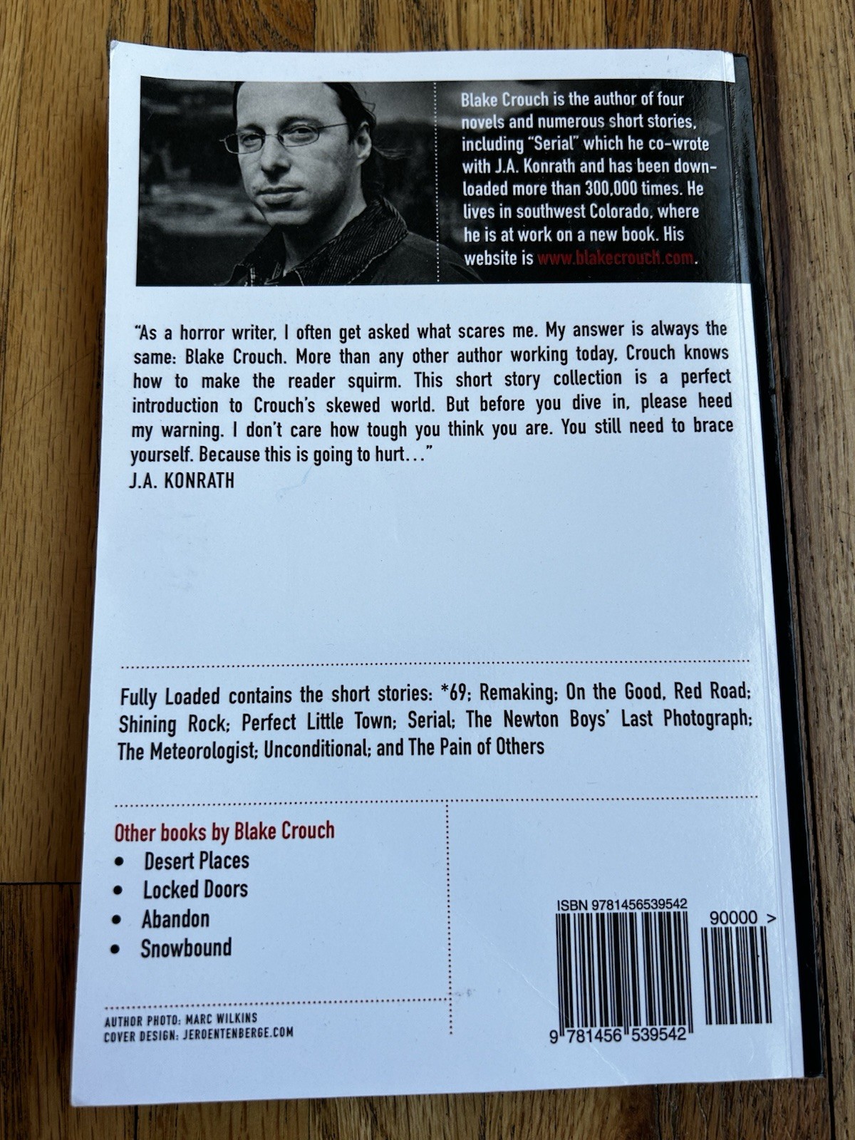 Fully Loaded Thrillers by Blake Crouch (2011, Trade Paperback) SIGNED