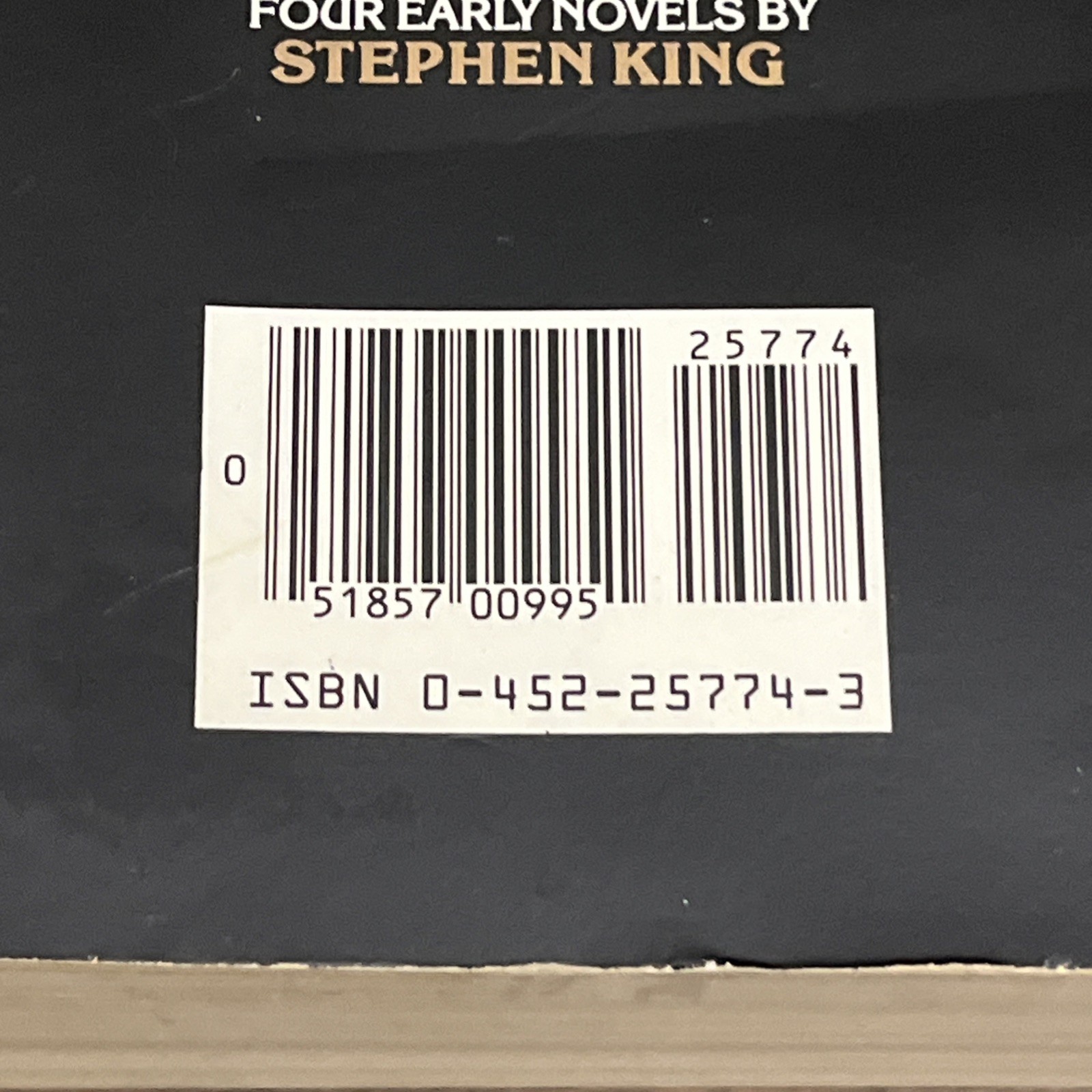 Stephen King – The Bachman Books Four Early Novels 1985 1st Plume Omnibus Print