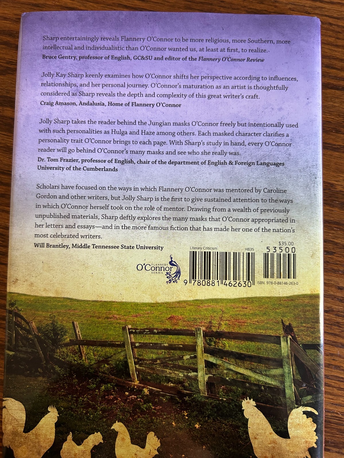 SIGNED Between the House and Chicken Yard Masks of Flannery O’Connor 2011 1st ed