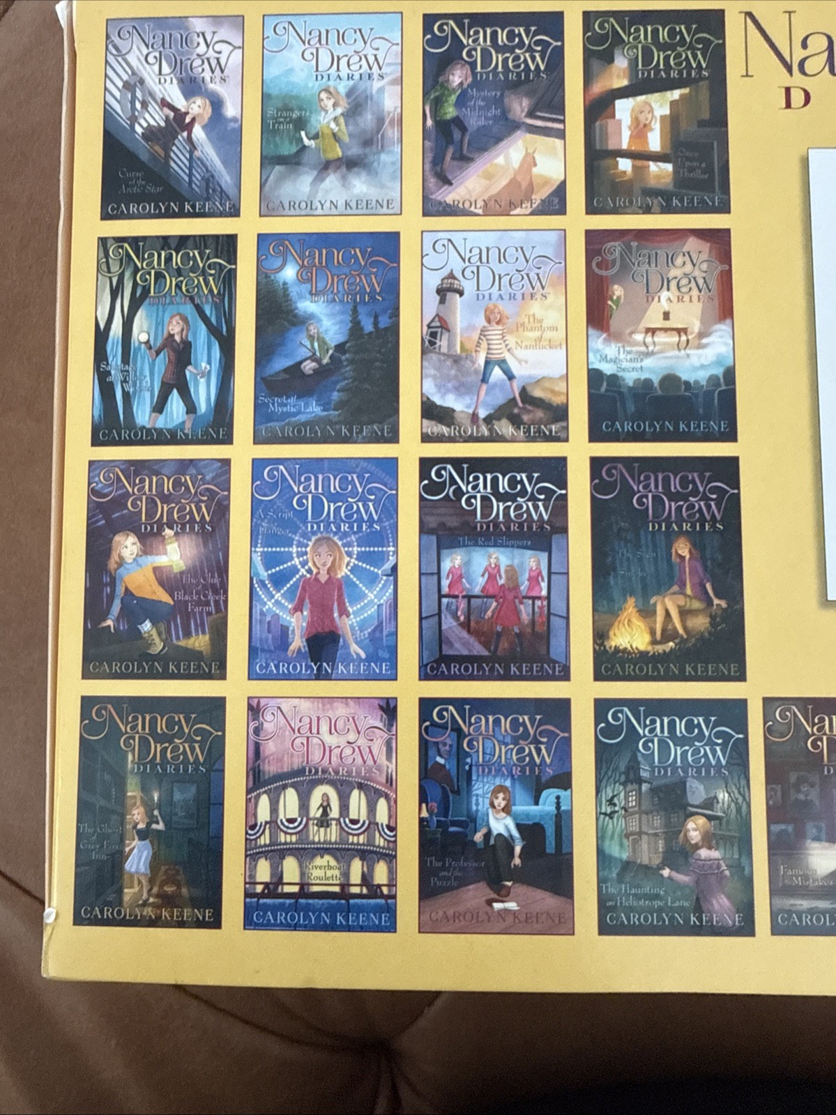 Nancy Drew Diaries By Carolyn Keene #1-20 Box Set