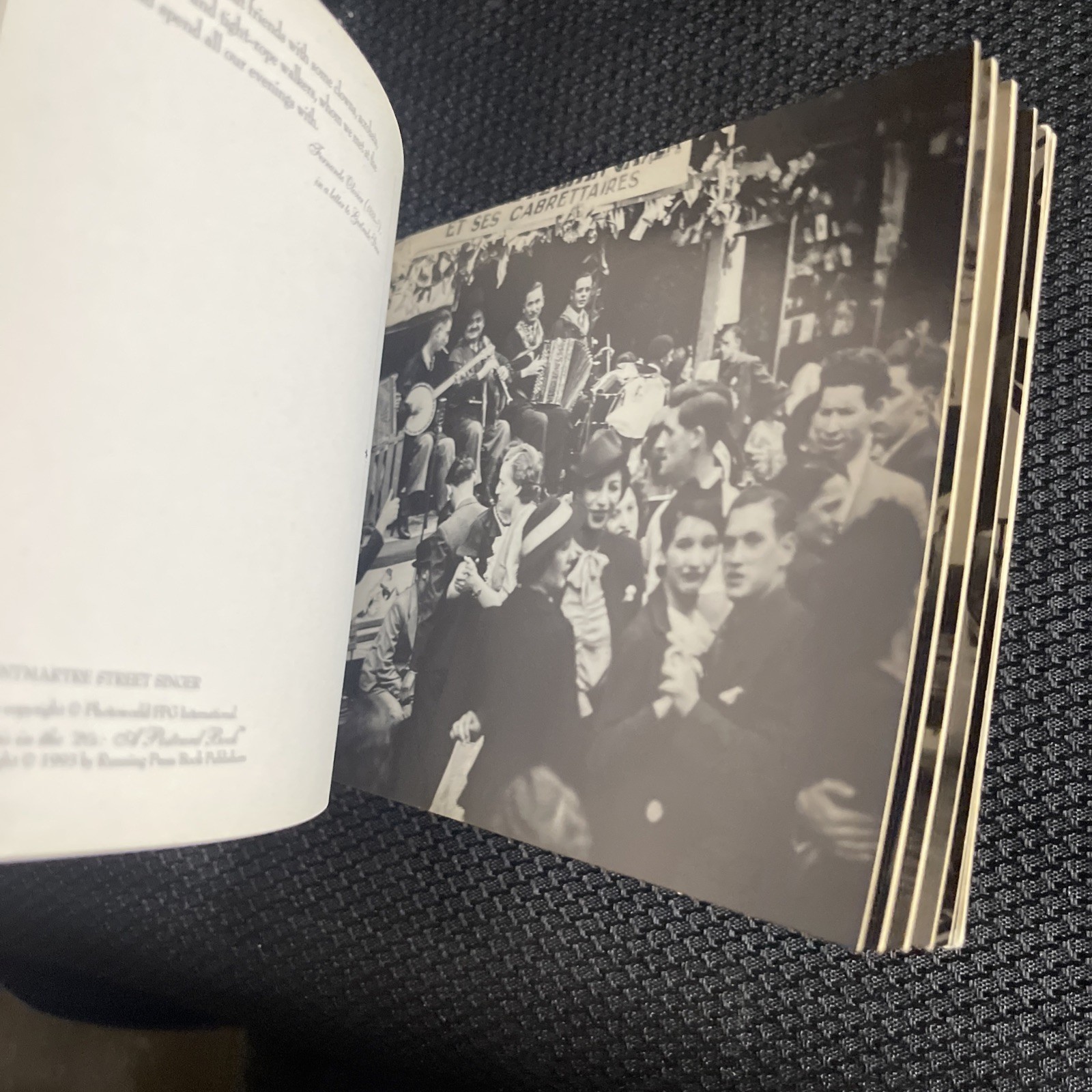 Paris in the 20s Postcard Book Unforgettable Romance 30 Eloquent photos 1st Prnt