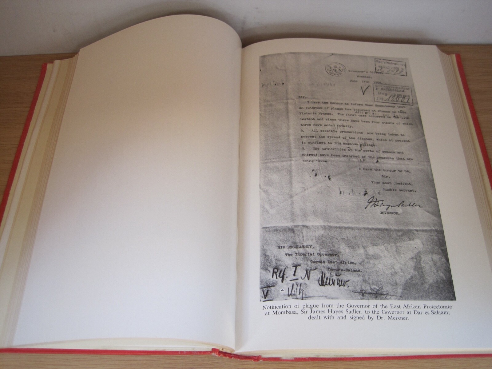 History of the Medical Services of Tanganyika