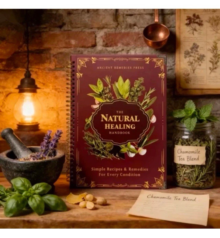 The Natural Healing Handbook Spiral Bound Guide For Herbal Remedies And Natural
