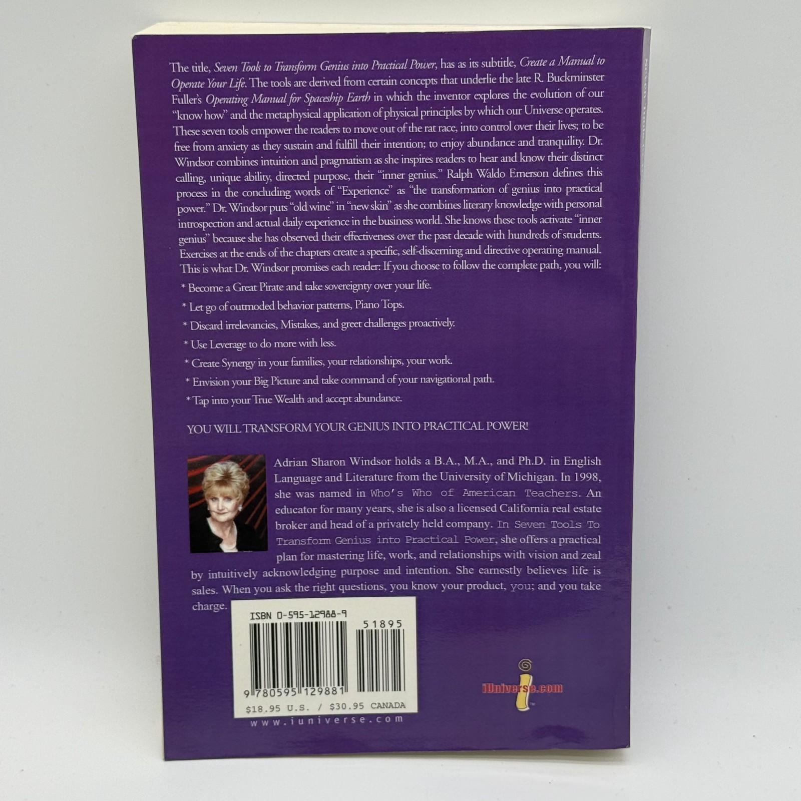 Seven Tools to Transform Genius Into Practical Power Create a Manual to Operate