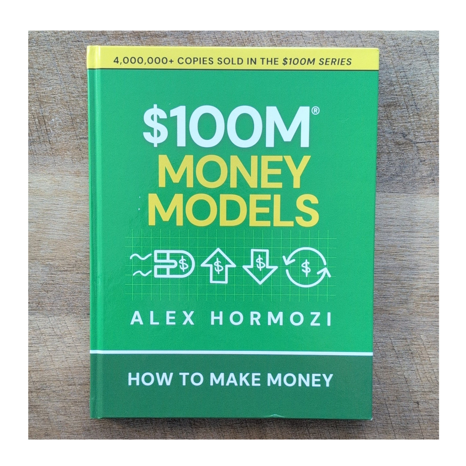 $100M Money Models by Alex Hormozi Hardcover Business Money Book